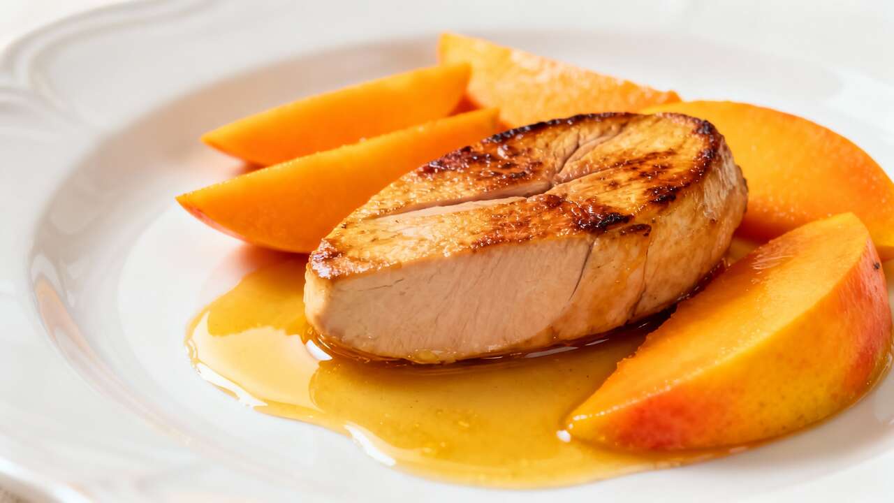Foie gras poêlé à la mangue : délice exotique