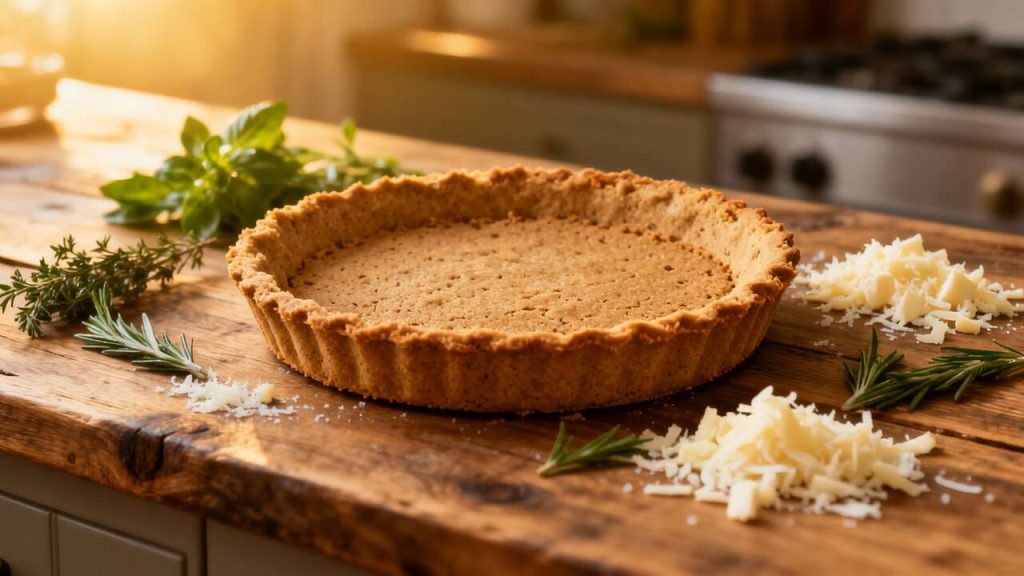 Pâte à tarte magique : sans farine, gluten ni œufs !