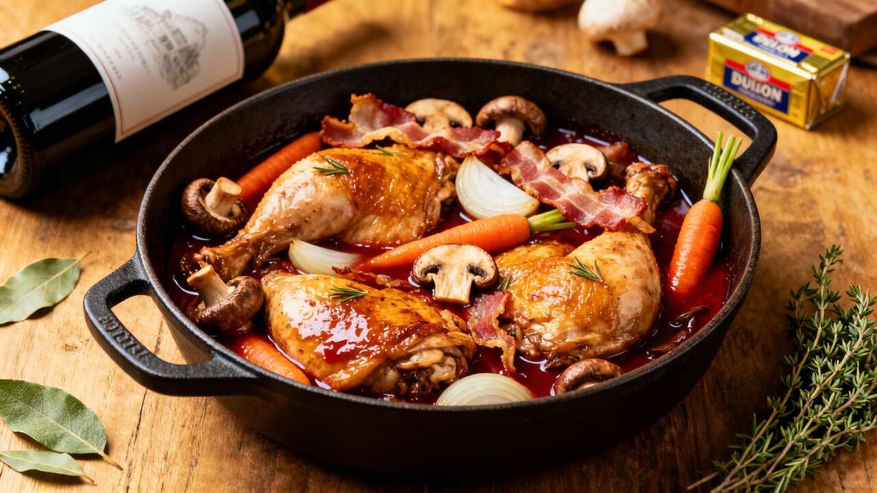 Coq au vin Instant Pot : recette incontournable