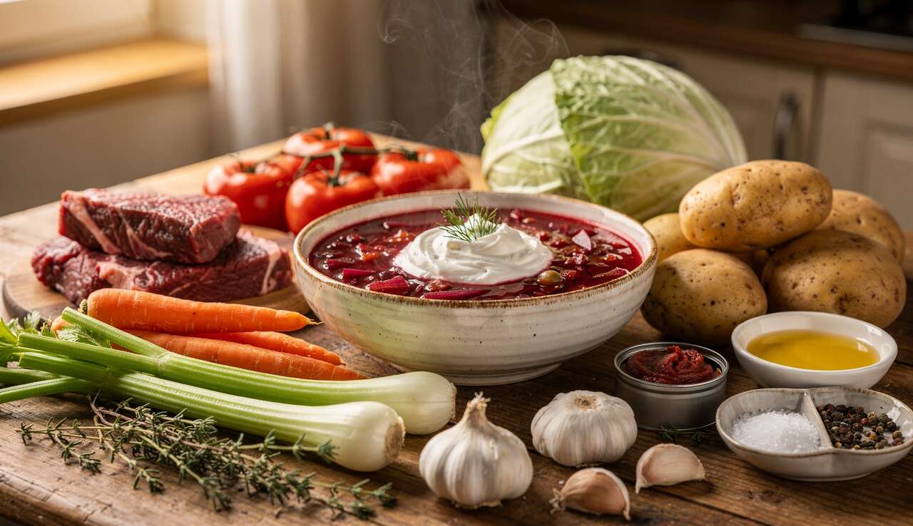 Bortsch Russe : recette Simple et Savoureuse