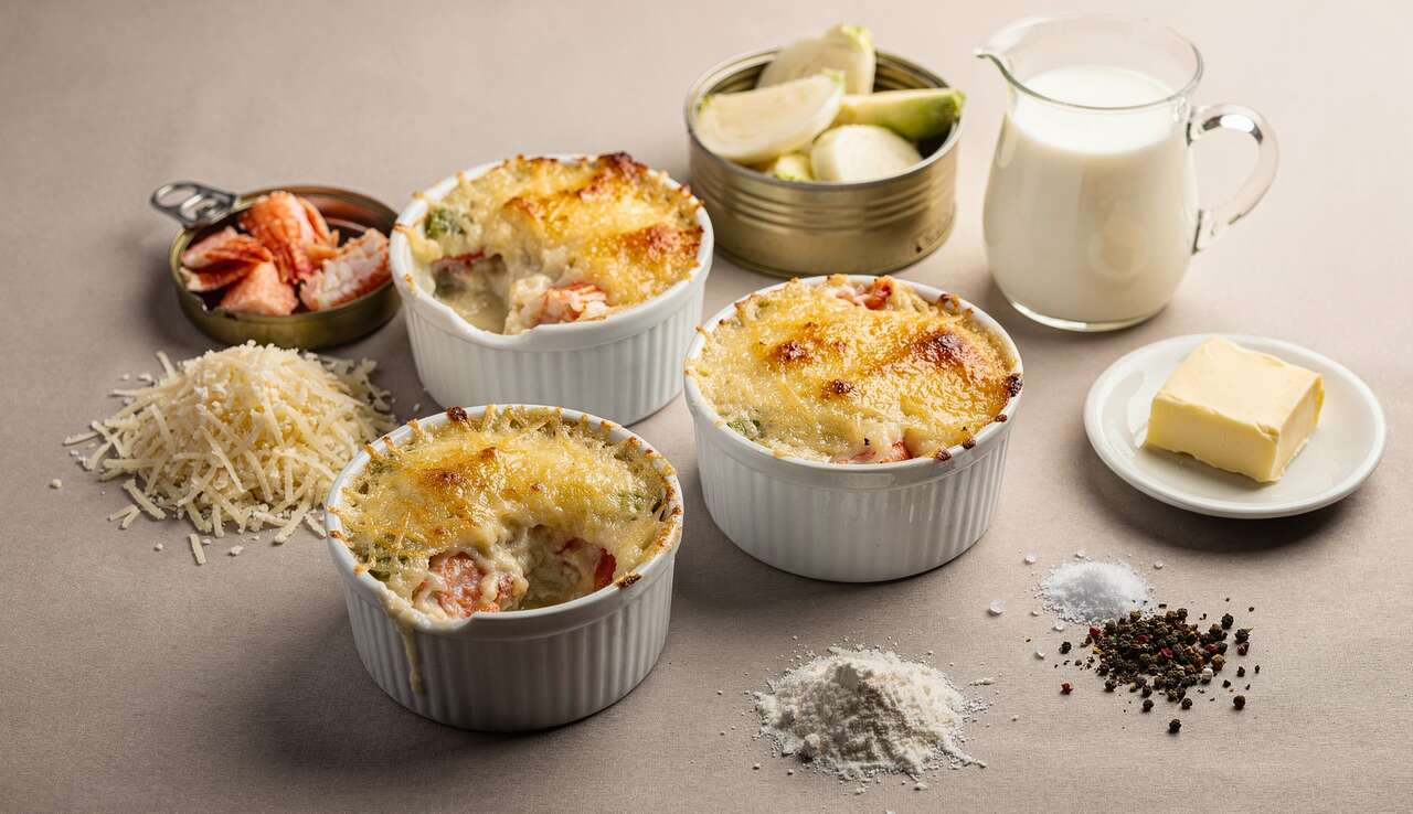 Mini gratins homard et fenouil : recette gourmande