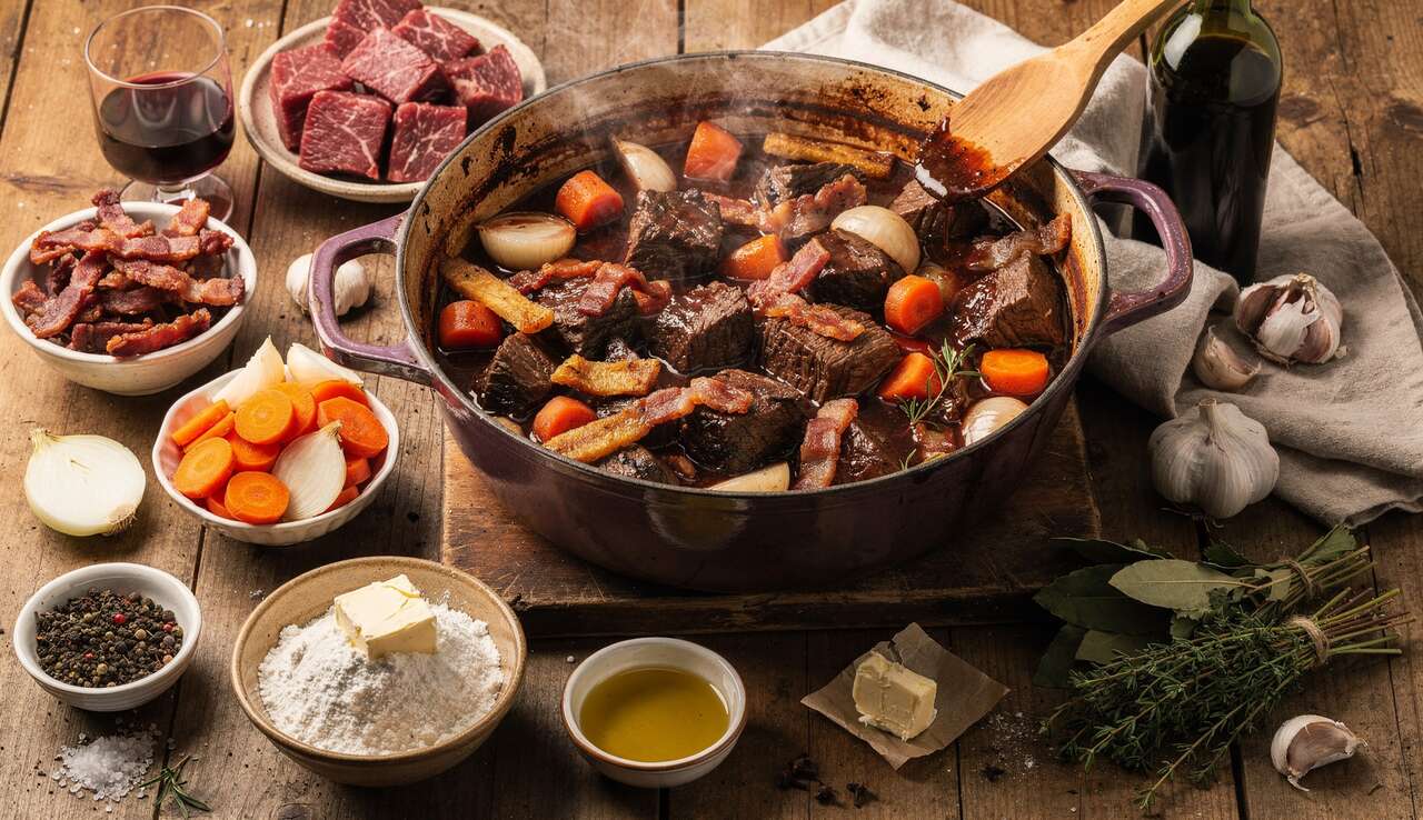 Boeuf Bourguignon : délice mijoté incontournable