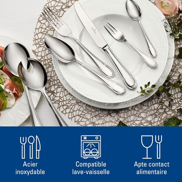 Villeroy & Boch 12-6359-9081 Couverts, Acier Inoxydable, Métal, 27 x 12 x 9 cm