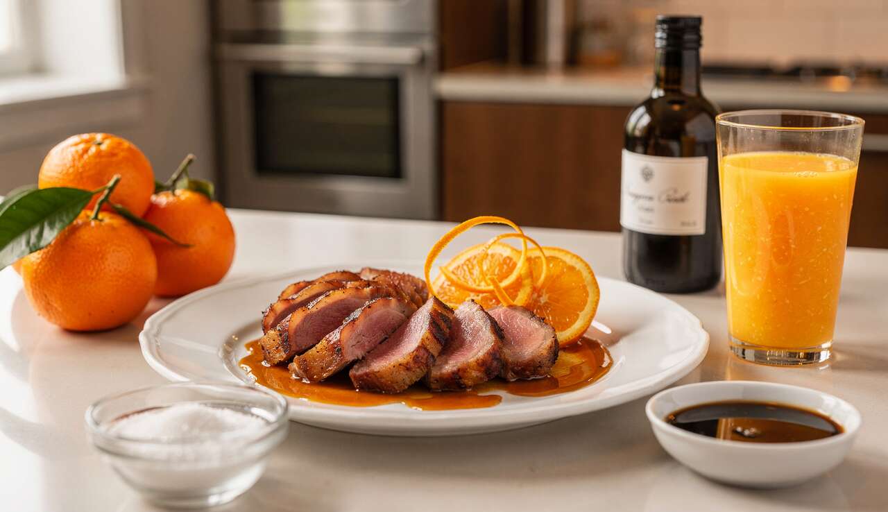 Magret de canard à l'orange : une recette irrésistible