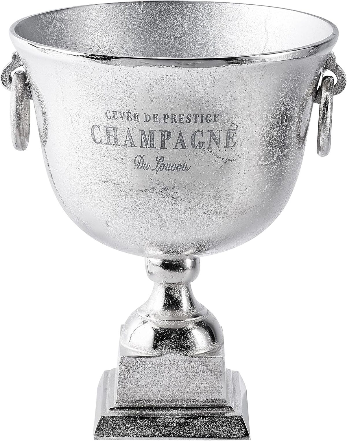 Avis sur le refroidisseur de champagne MichaelNoll en aluminium argenté