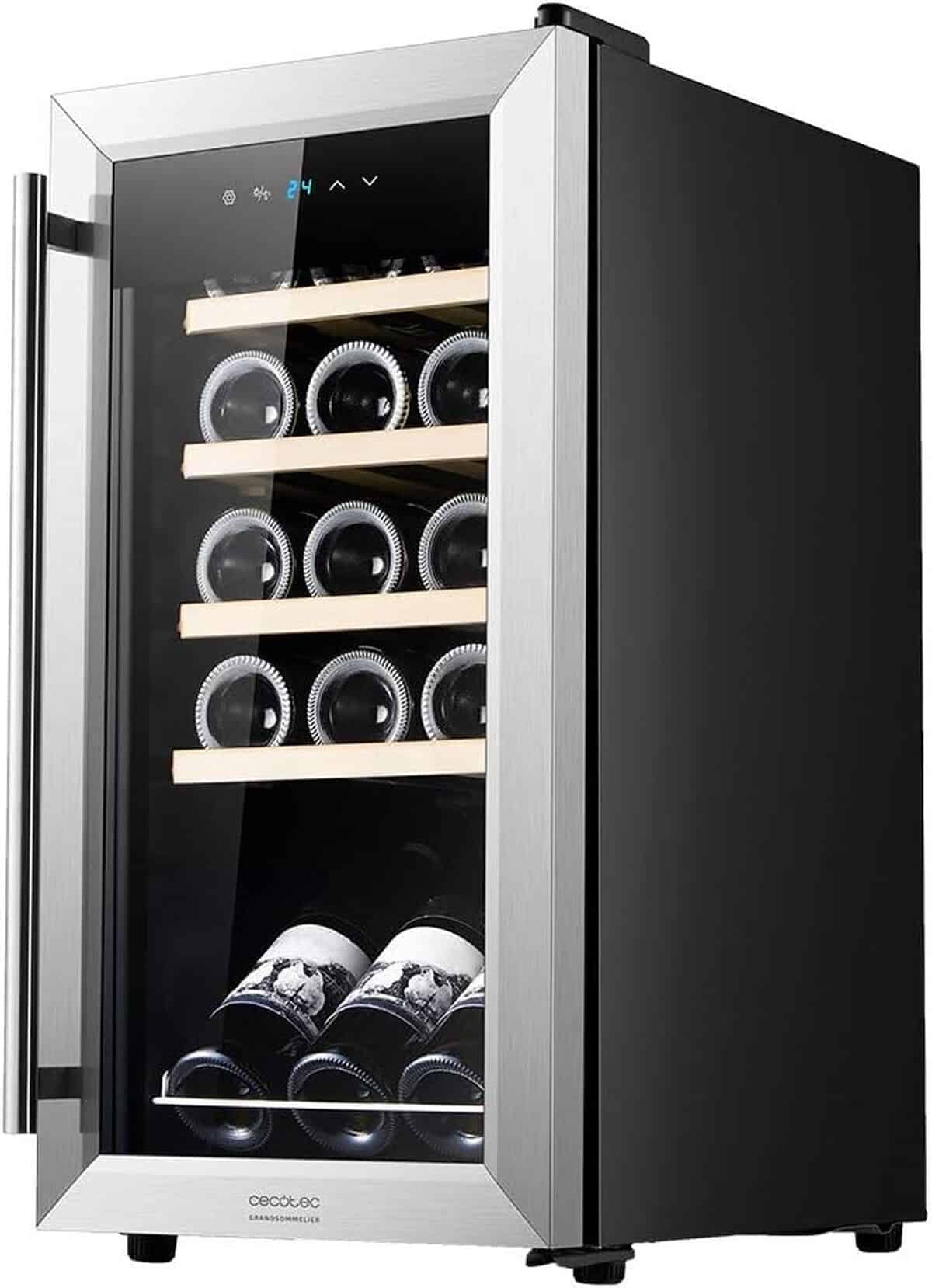 Test : cecotec GrandSommelier 15000 INOX, cave à vin silencieuse et efficace