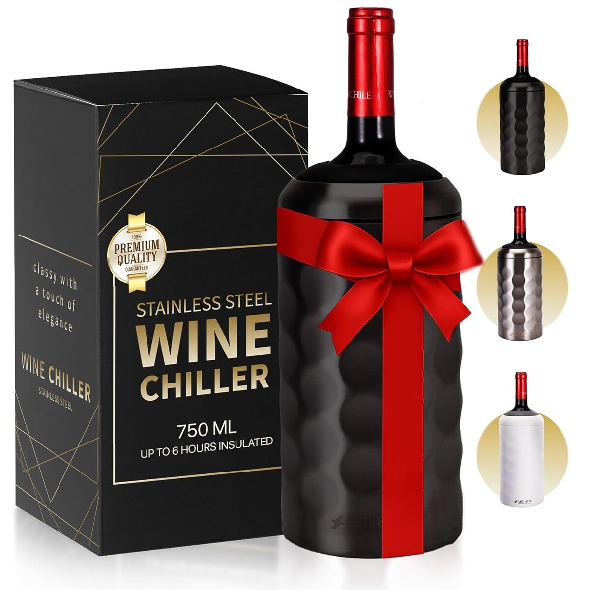 Test du refroidisseur de vin à double paroi isotherme