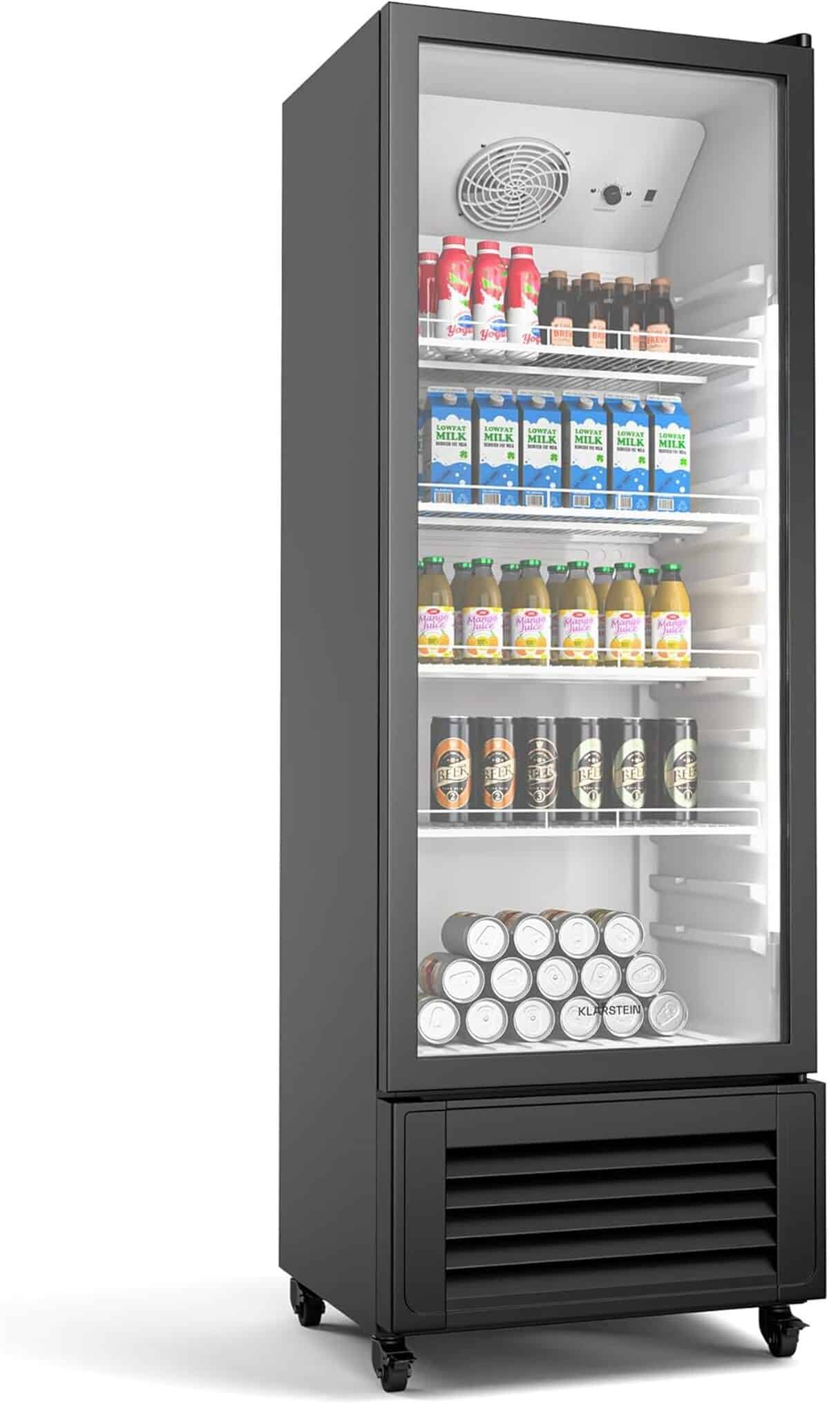 Test : klarstein GrandCooler 270 L réfrigérateur à boissons avec vitrine réfrigérée