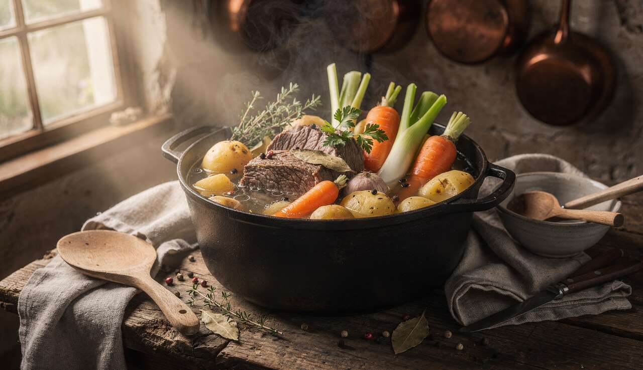 Pot-au-feu : l'art de la cuisine française dévoilé