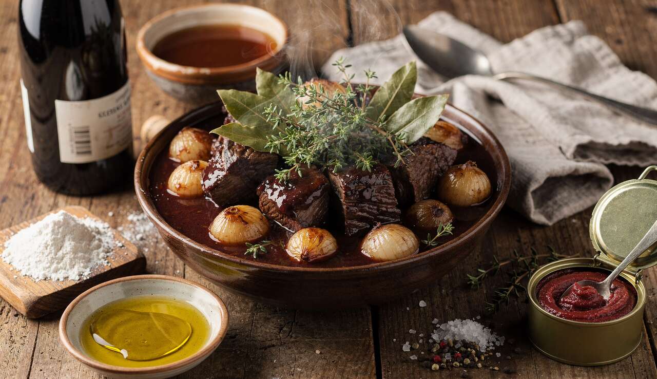 Boeuf Bourguignon : l'Art de mijoter au vin rouge