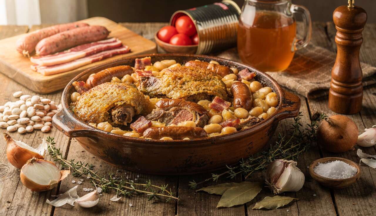 Cassoulet traditionnel maison