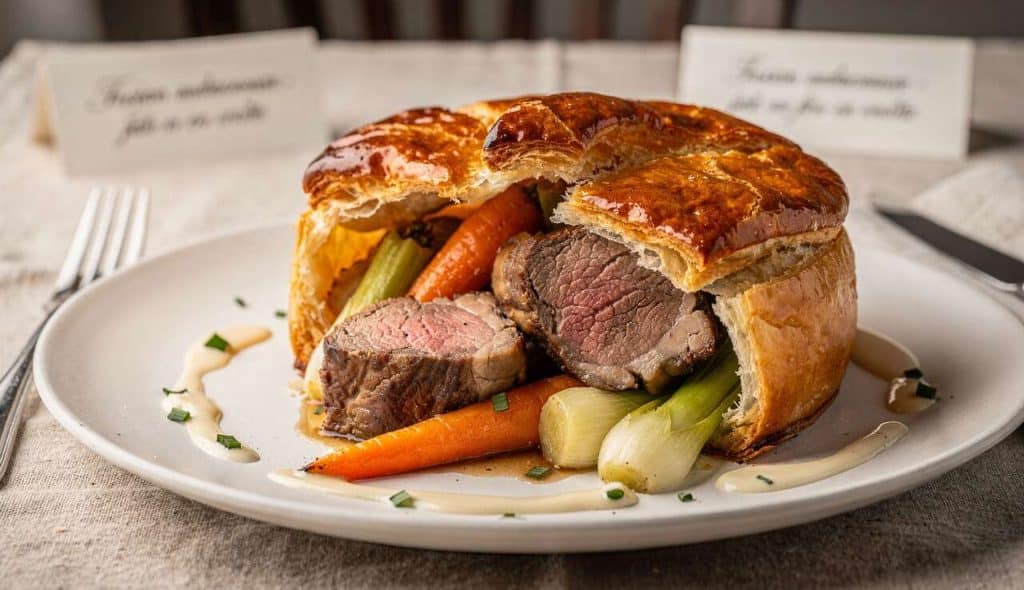 Fusion audacieuse : pot-au-feu en croûte
