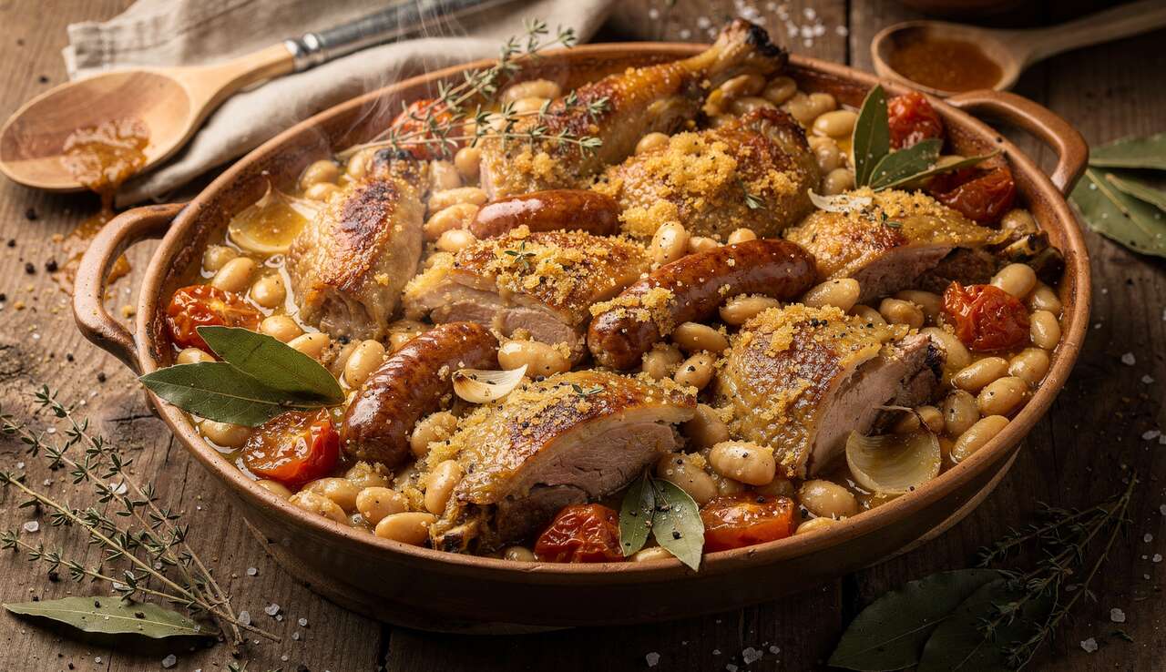 Délicieux cassoulet traditionnel