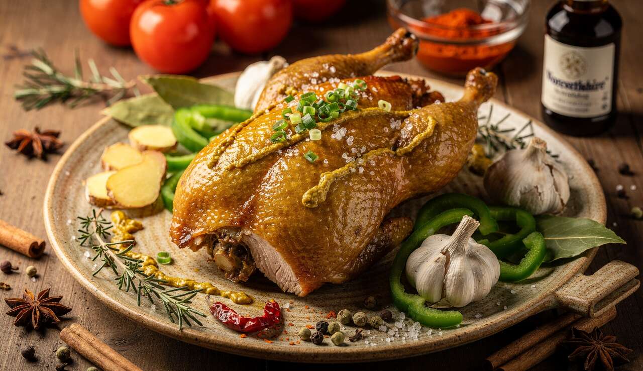Délices du canard braisé