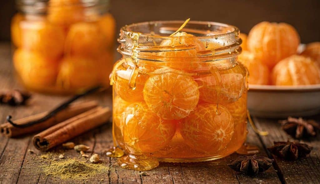 Clémentines au sirop de miel et épices : recette gourmande