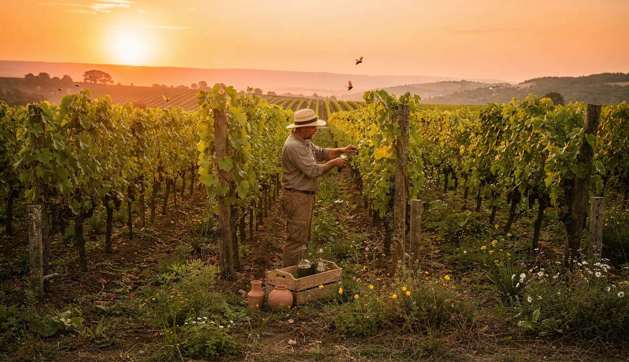 Applications de la biodynamie dans le domaine viticole
