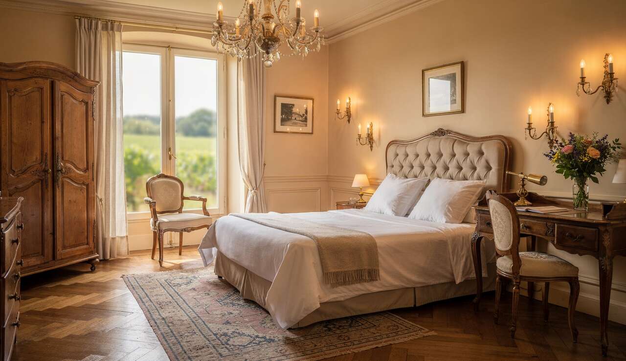 Chambres d'h&ocirc;tes au c&oelig;ur du vignoble bordelais