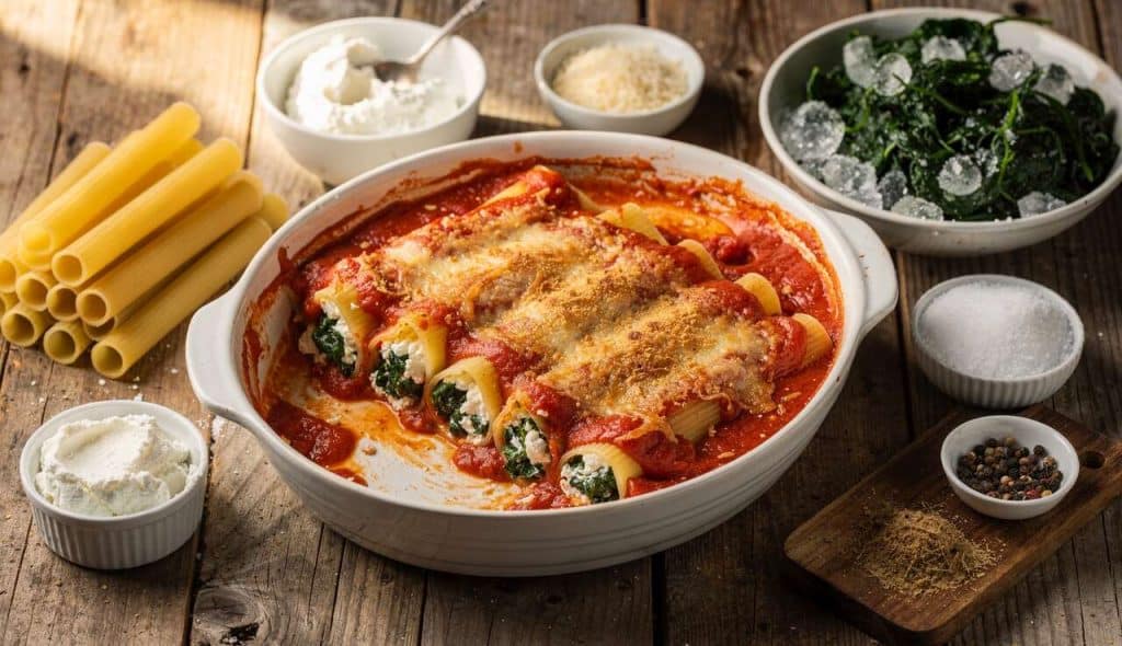Cannelloni ricotta épinard : une recette gourmande et facile