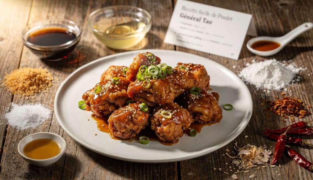 Recette facile de Poulet Général Tao