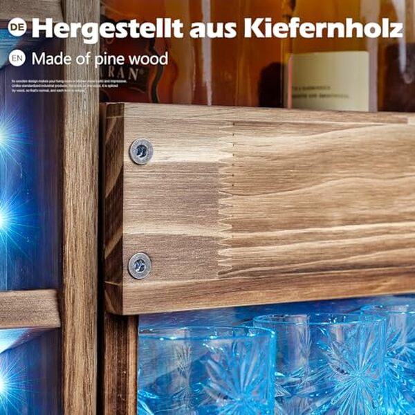 Explorez notre avis détaillé sur l'étagère à vin Yorbay en bois flammé avec LED. Découvrez ses caractéristiques, son design unique et les impressions des utilisateurs pour un rangement optimal de vos bouteilles.