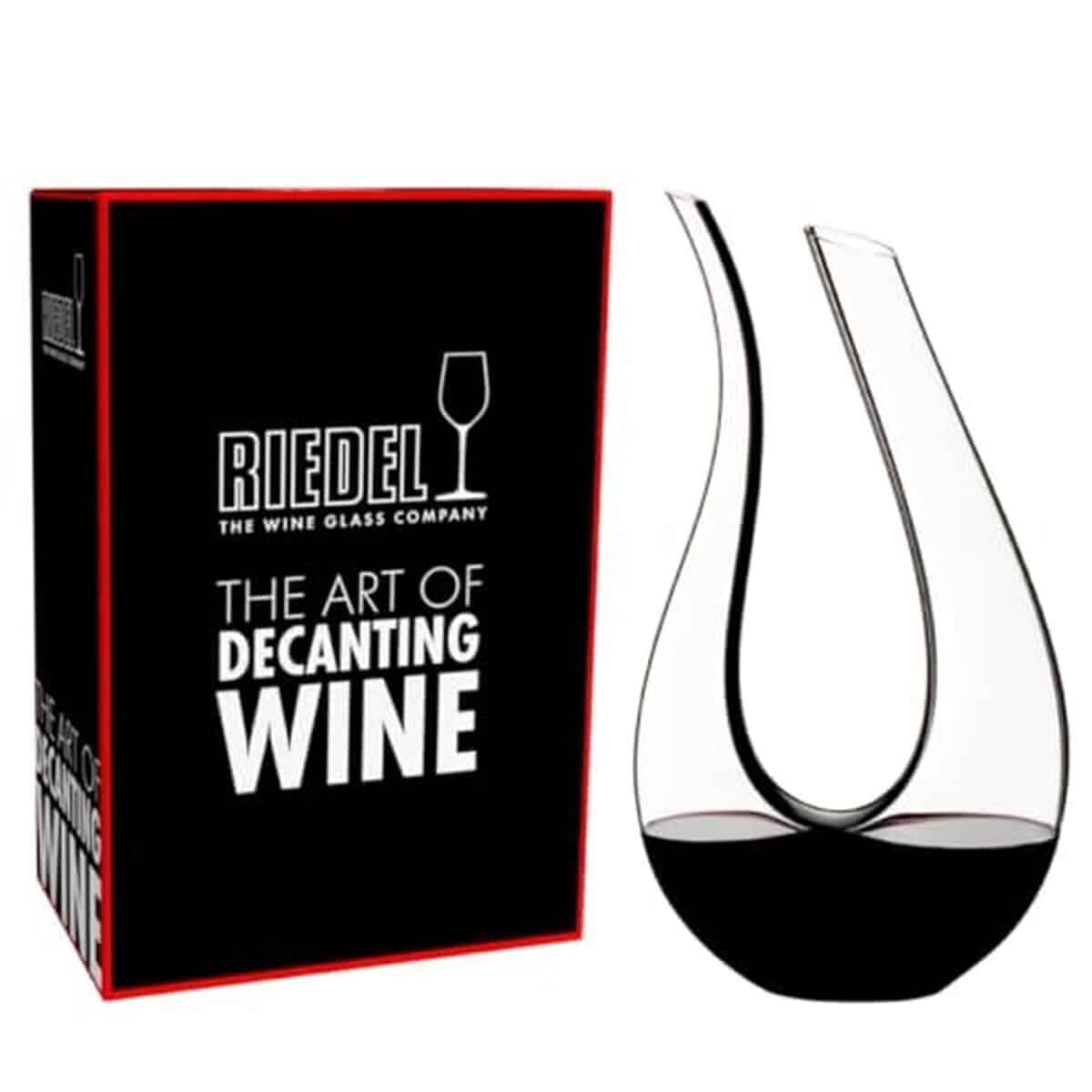 Avis sur le Riedel Decanter Amadeo blanche/noir