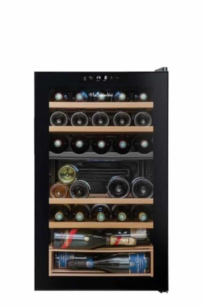 Test de la cave à vin La Sommelière SLS33DZ : double zone 33 bouteilles