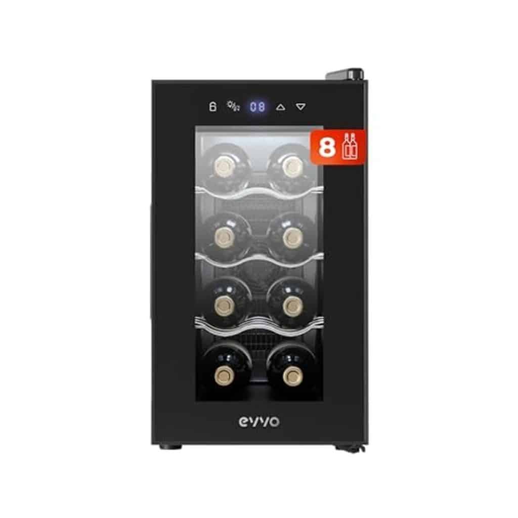 Test : refroidisseur EVVO VT8 8 bouteilles silencieux