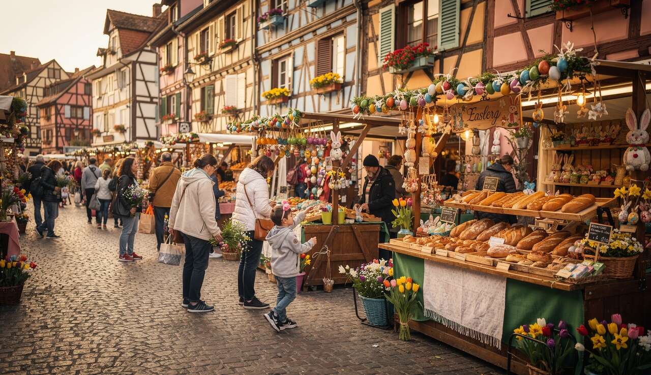Marché de Pâques à Colmar : découverte et Traditions