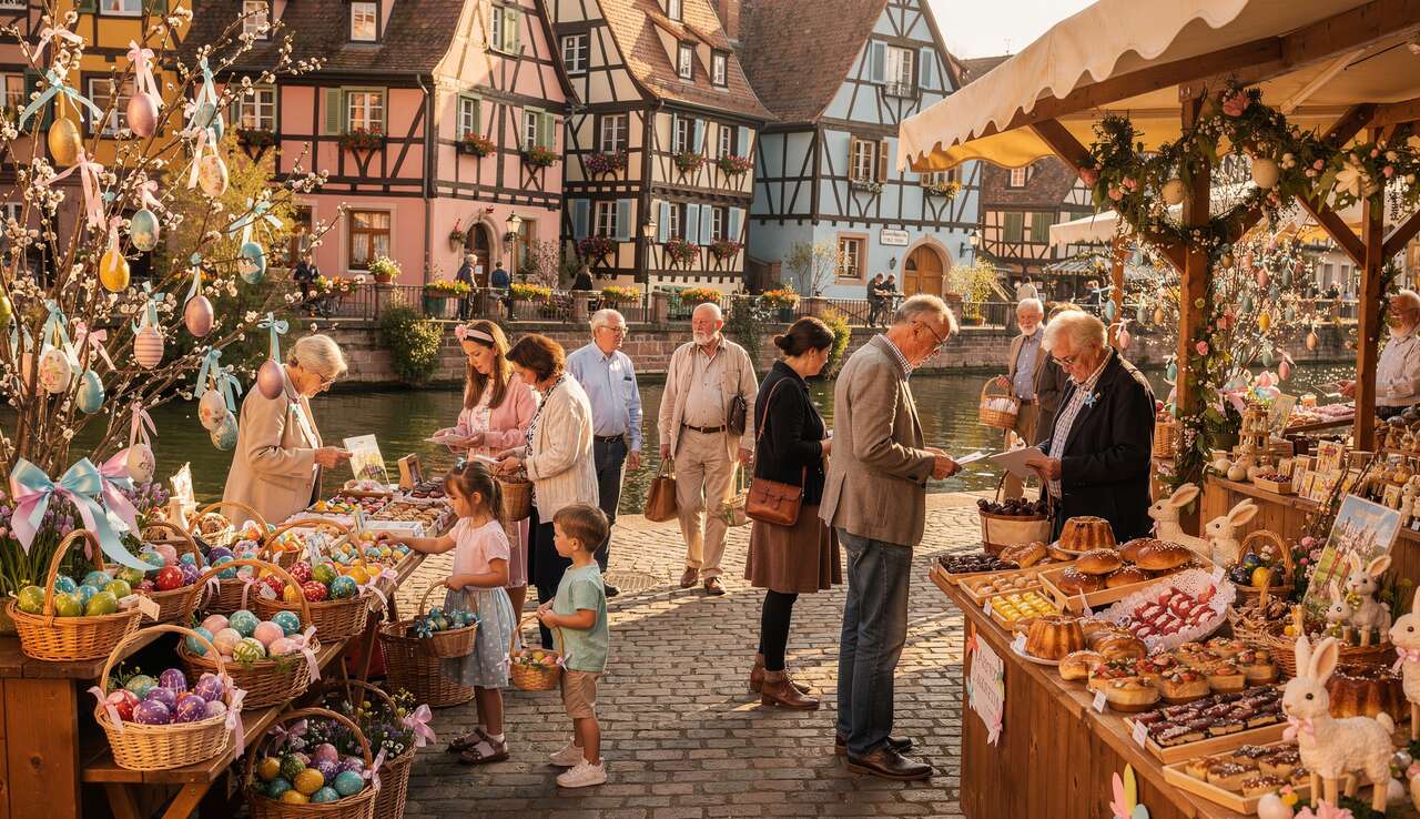 Les lieux phares du march&eacute; de p&acirc;ques