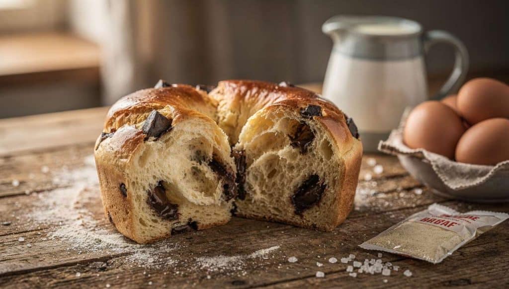 Brioche Butchy Moelleuse au Chocolat : recette Gourmande