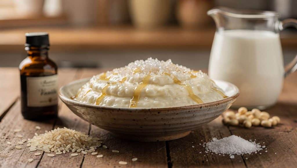 Riz au lait à la vanille : recette facile et savoureuse