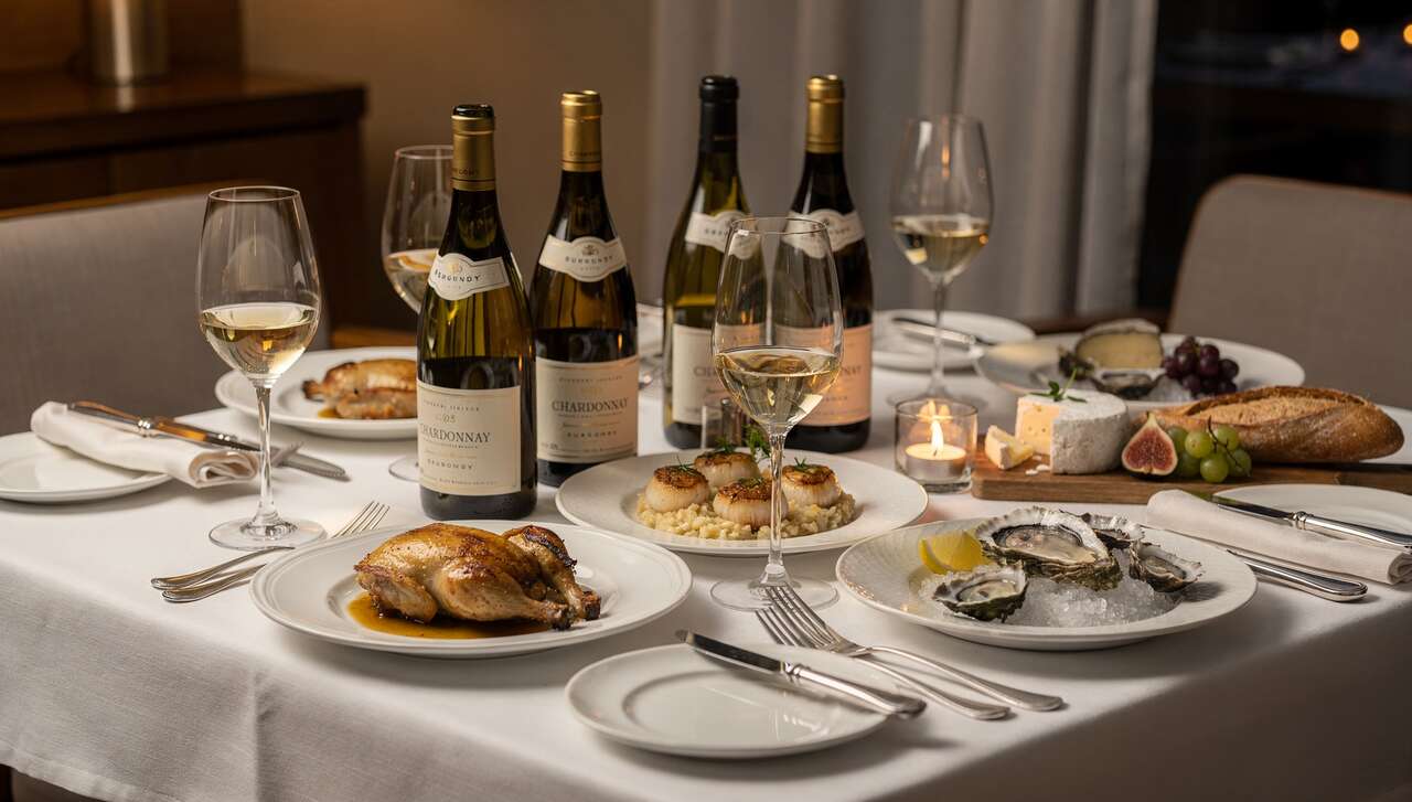Accords mets et vins : comment apprécier un vin blanc de bourgogne