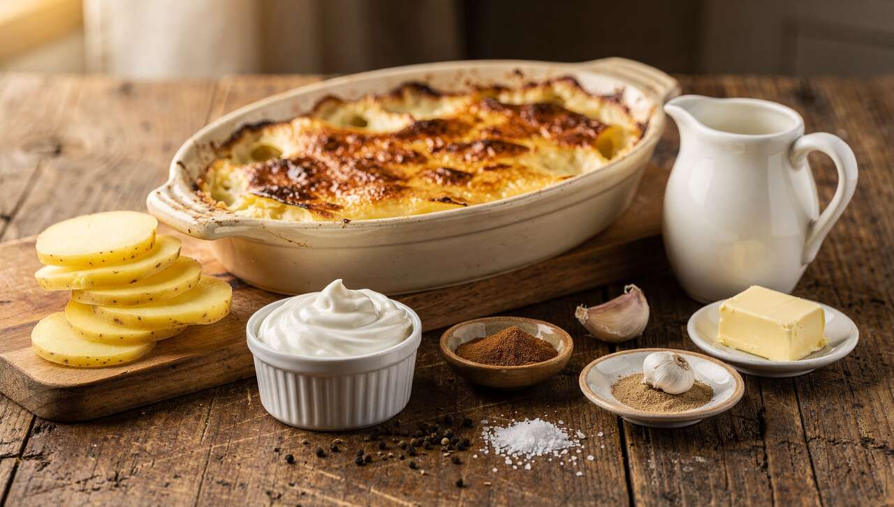 Gratin dauphinois maison : recette traditionnelle et savoureuse