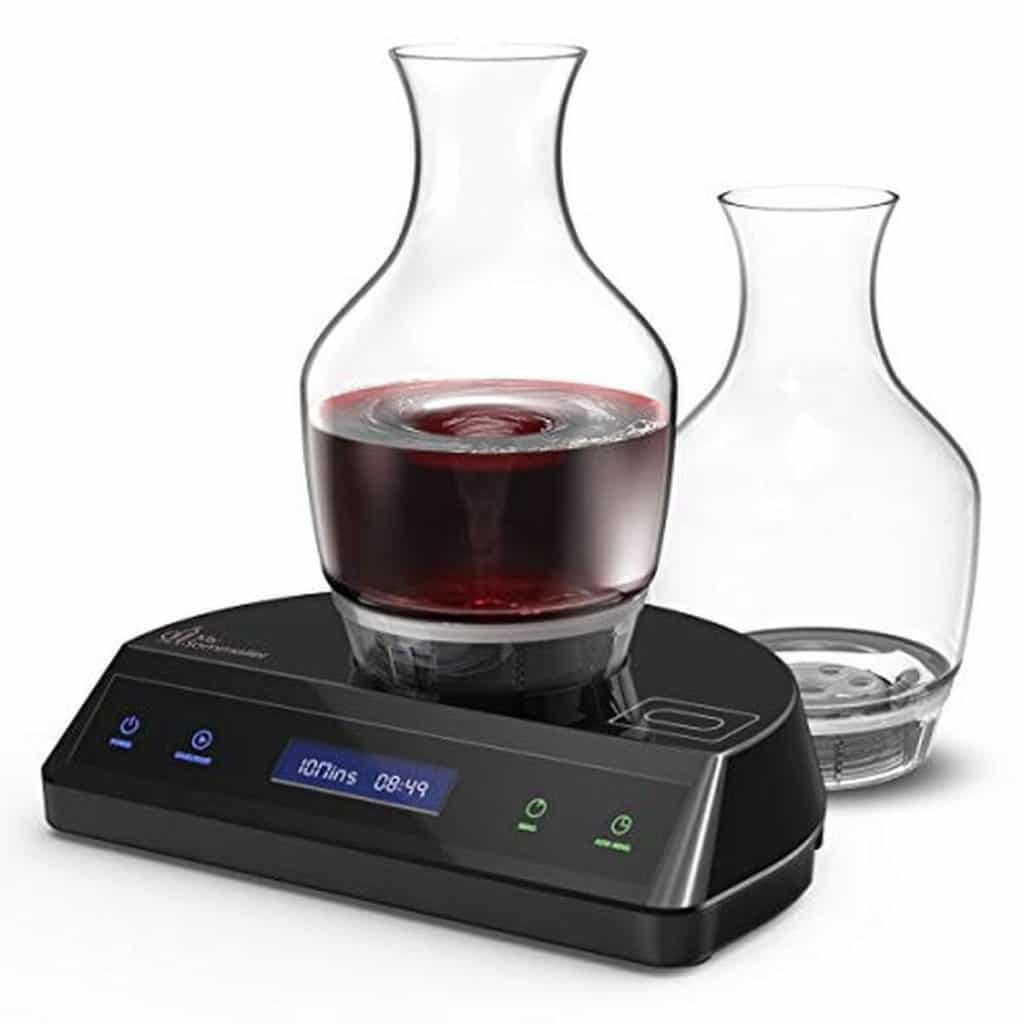 Test de la carafe à vin noire Deluxe HuMBEE Chef