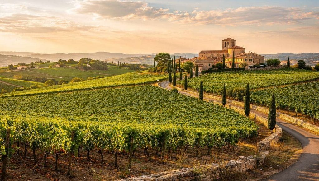 Route des vins : languedoc-Roussillon