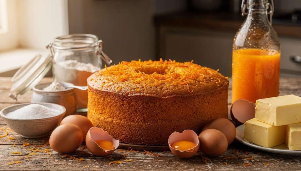 Gâteau moelleux à l'orange : une recette inratable