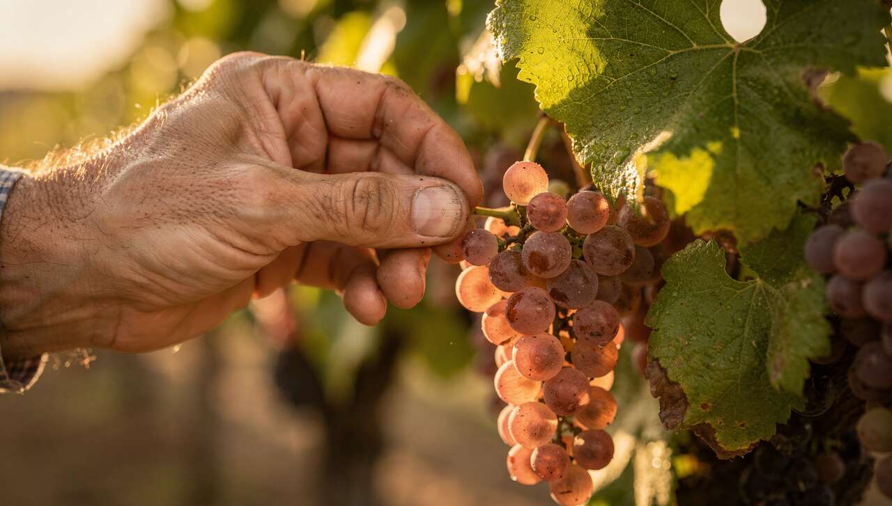 Sélection des raisins pour une qualité optimale