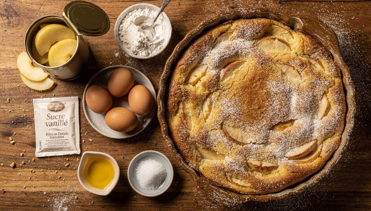 Clafoutis aux pommes : recette facile et savoureuse