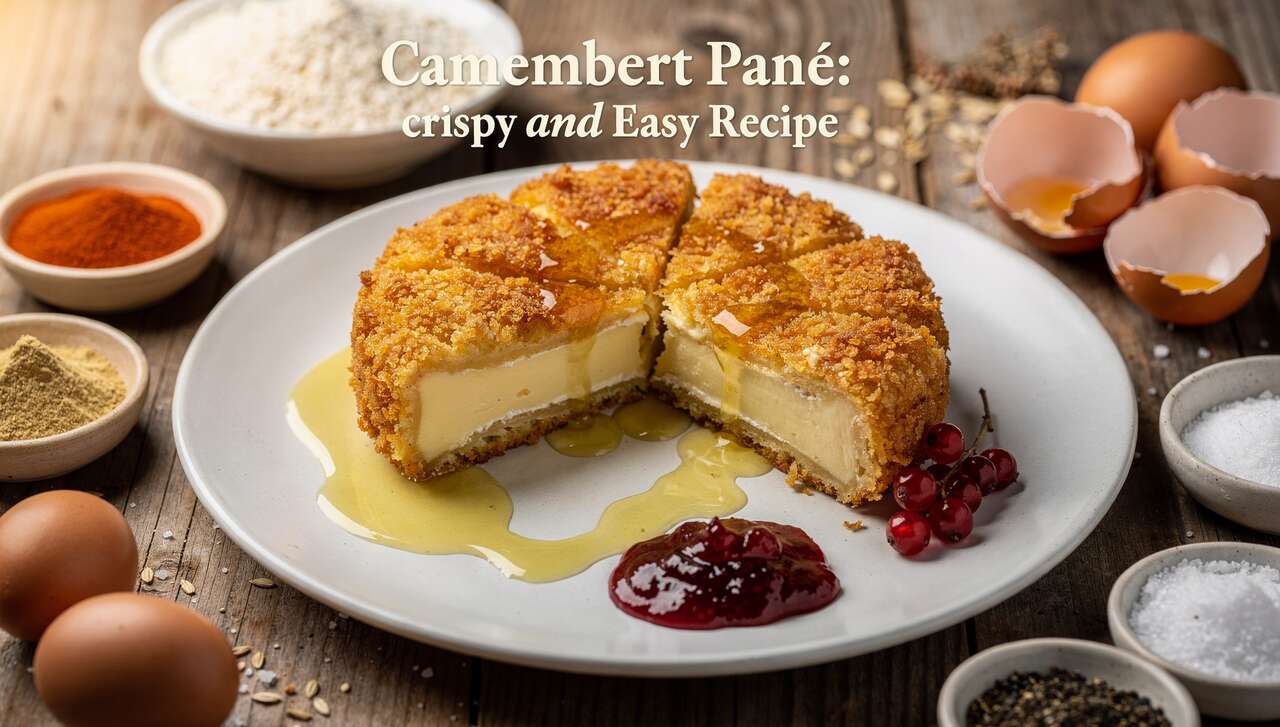 Camembert pané : recette croustillante et facile