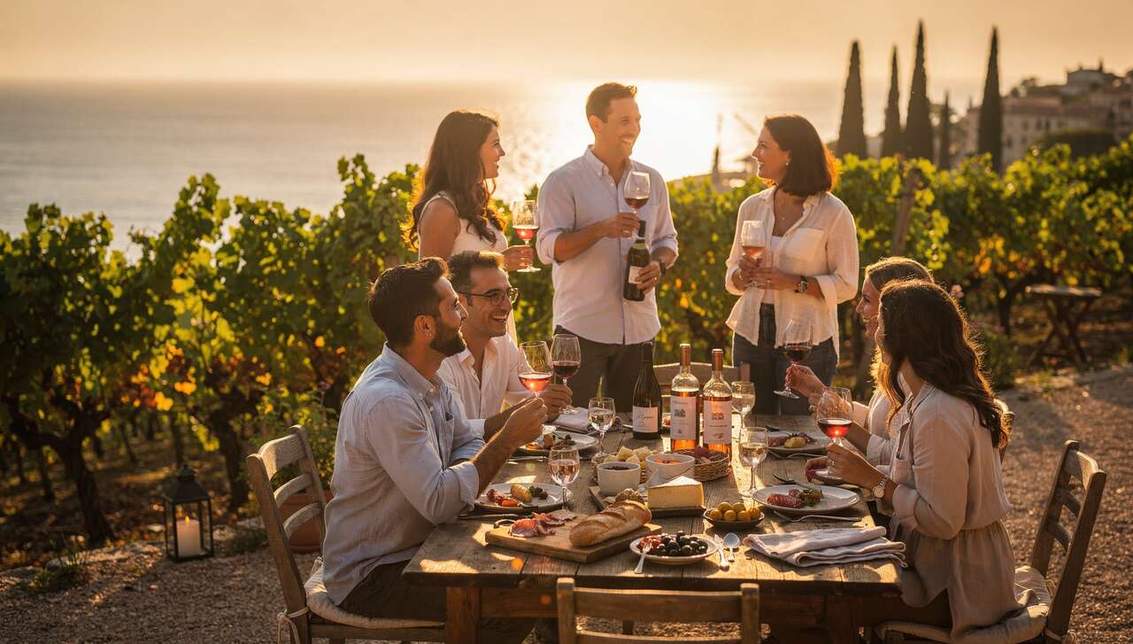 Week-end œnologique à bandol : vin et gastronomie en bord de mer