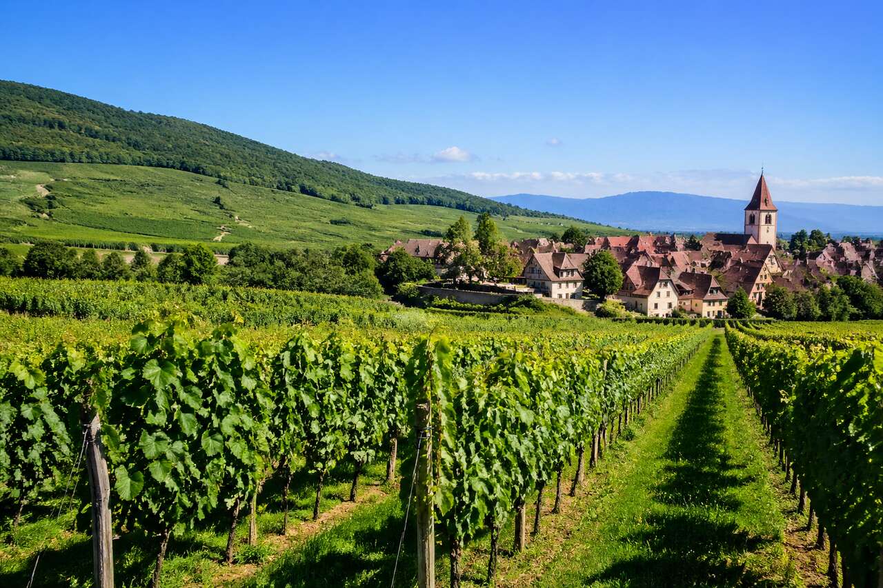 Vignoble en Alsace : découvrez la couronne d'or près de Strasbourg