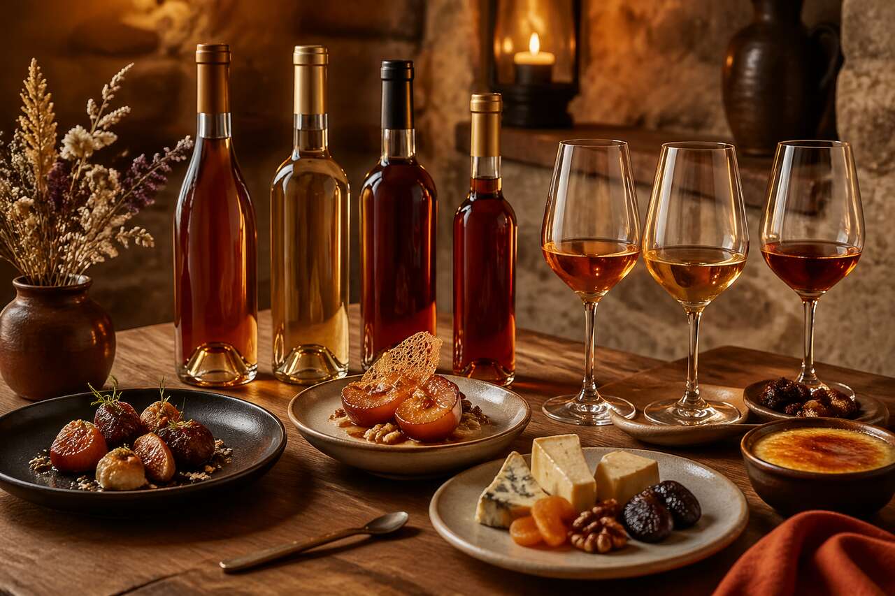 Accords mets-vins avec les vdn