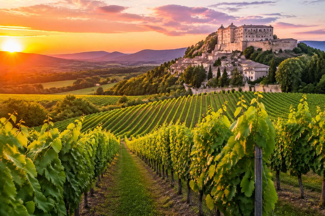 Présentation des vins de grignan-les-adhémar