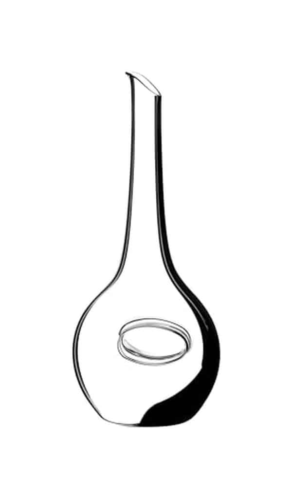 Essai du décanteur Riedel Black Tie Occhio Nero : design et performance
