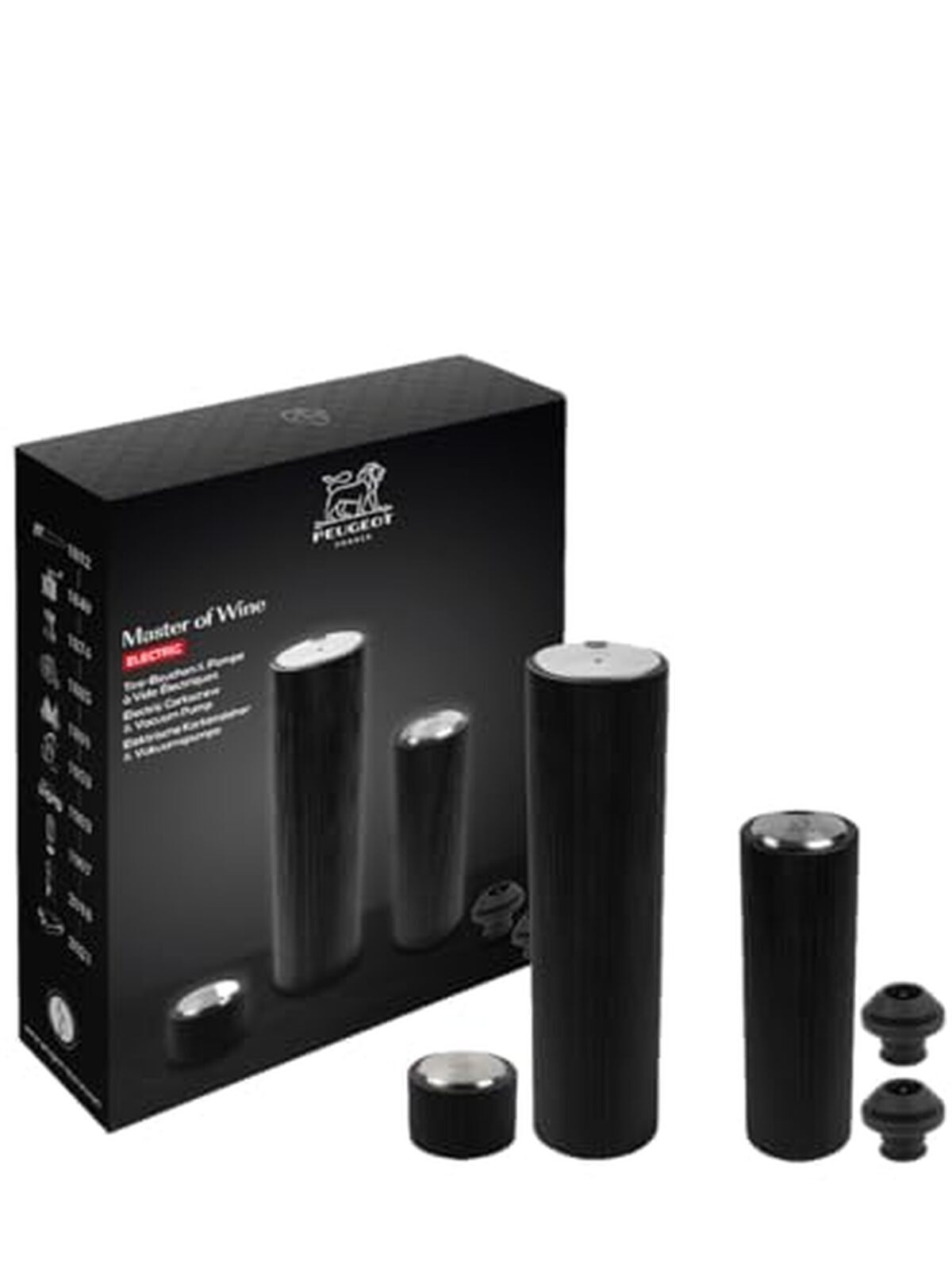 Test du coffret tire-bouchon électrique Peugeot : autonomie longue et design élégant