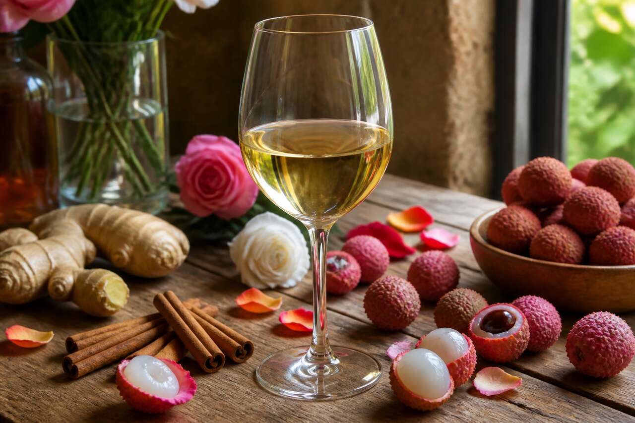 Arômes et saveurs du gewurztraminer
