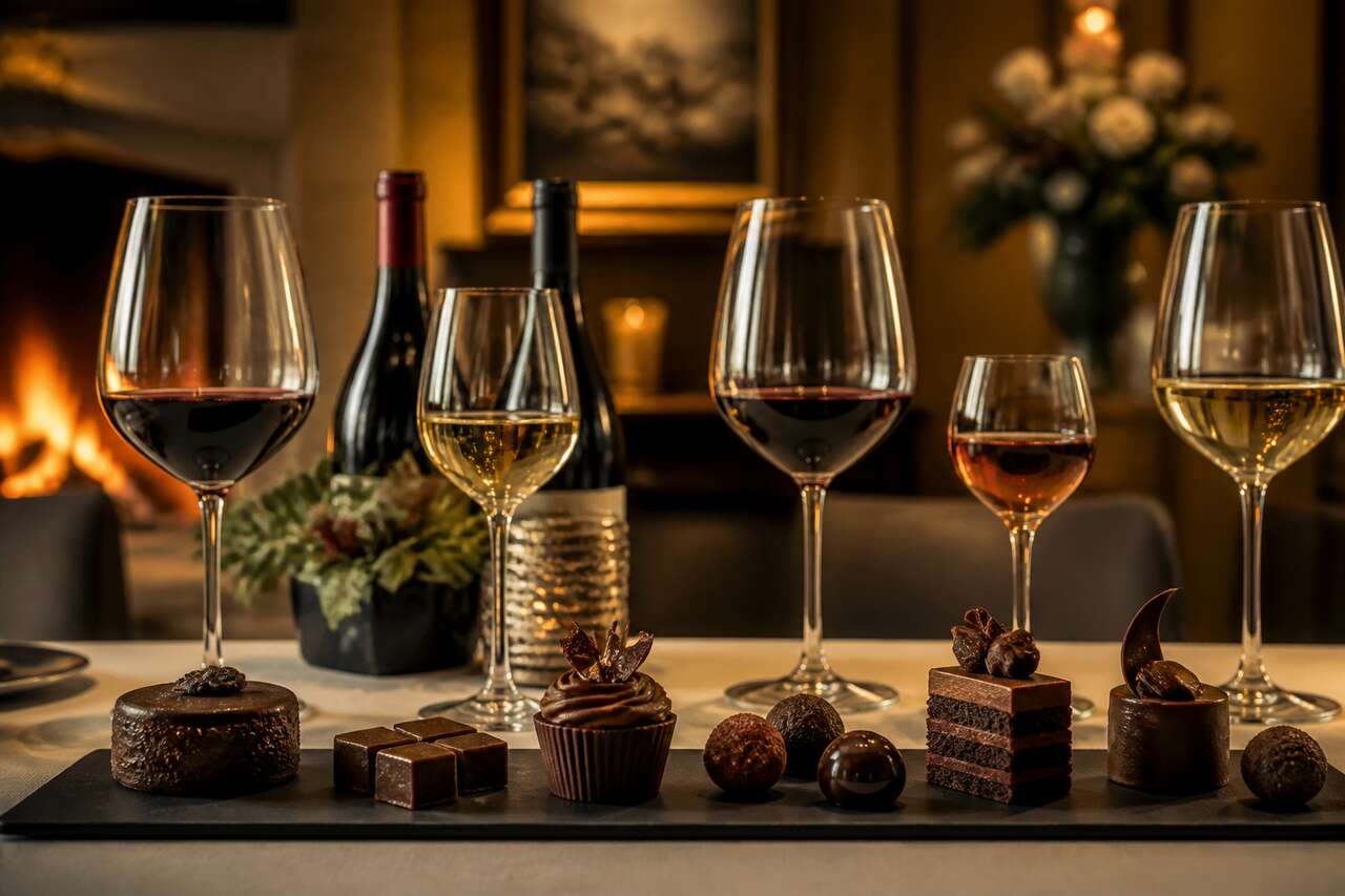 Accords parfaits avec des desserts au chocolat