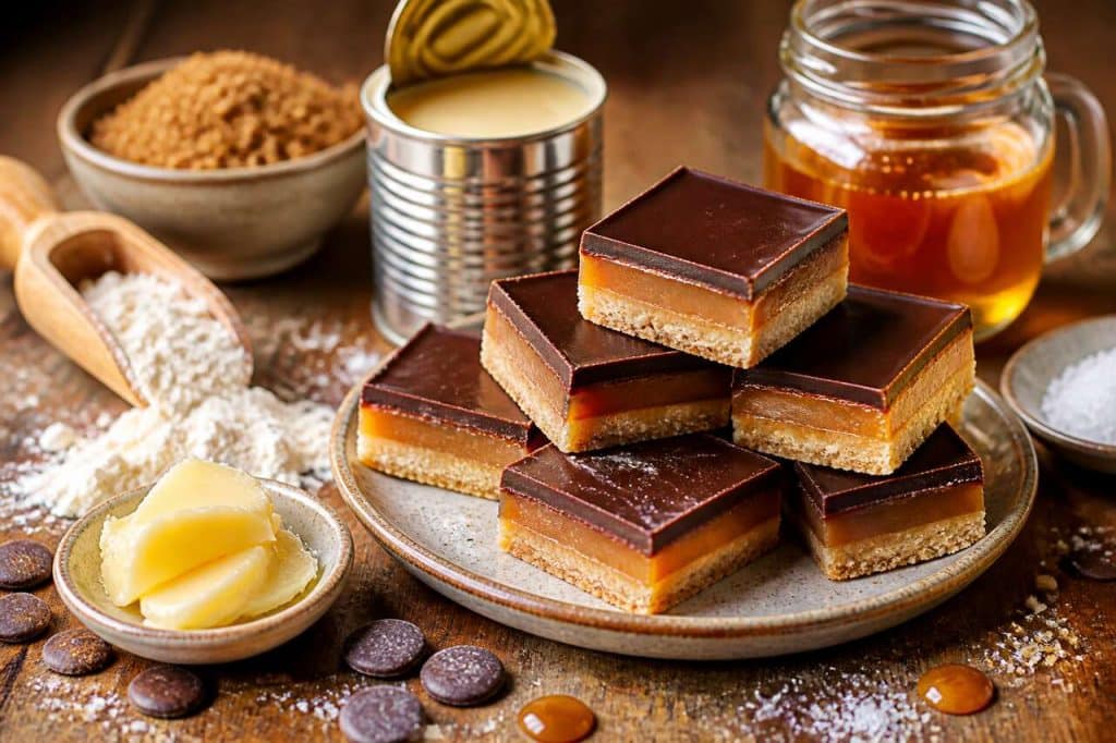 Millionaire shortbread : carrés de caramel gourmands