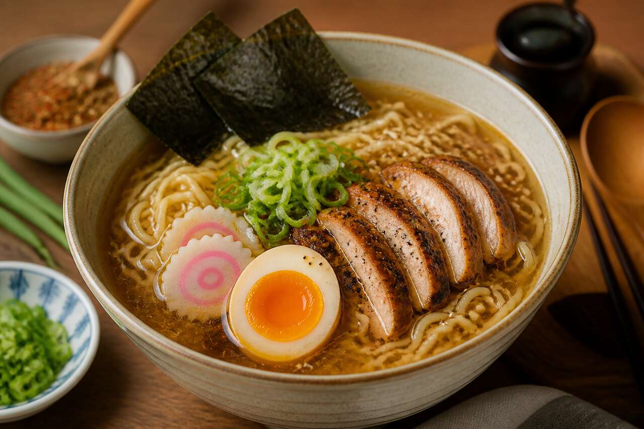 Ramen Au Poulet : recette Maison Facile
