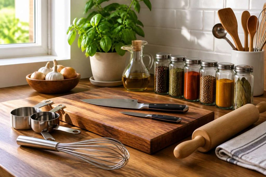 Ustensiles et accessoires indispensables en cuisine